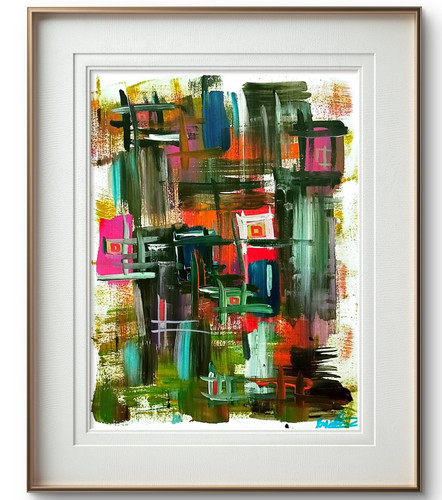 Original art 14x11 - 14x11, mixed
